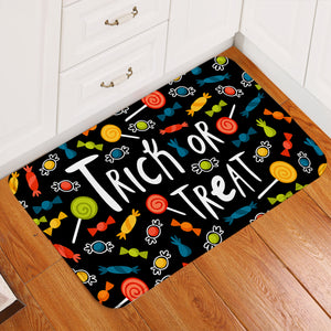 Trick Or Treat Sweets Door Mat