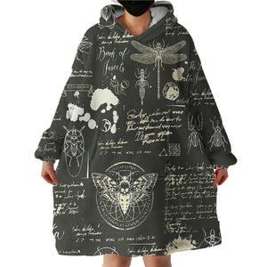 Entomologist SWLF1178 Hoodie Wearable Blanket