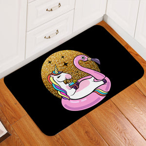 Space Chill Unicorn Door Mat