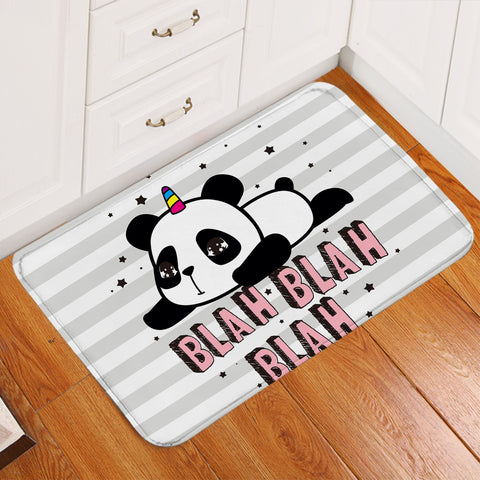 Image of Blah Panda Door Mat