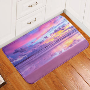 Magical Purplish Sunset Door Mat