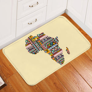 African Textile Patterns Door Mat