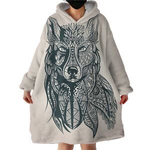 Pixie Wolf SWLF0019 Hoodie Wearable Blanket