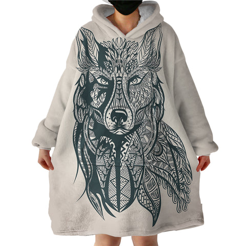 Image of Pixie Wolf SWLF0019 Hoodie Wearable Blanket