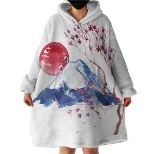 Fuji Mountain SWLF2028 Hoodie Wearable Blanket