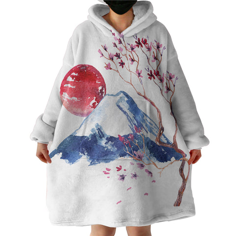 Image of Fuji Mountain SWLF2028 Hoodie Wearable Blanket