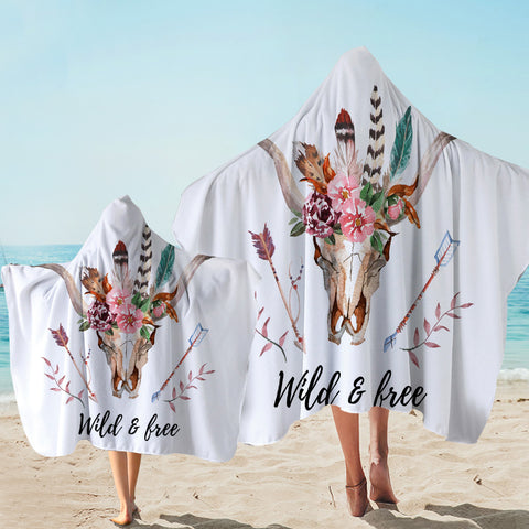 Image of Wilf & Free Trophyhead Hooded Towel