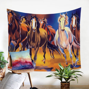 Galloping Horses SW0758 Tapestry