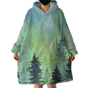 Starry Night SWLF2421 Hoodie Wearable Blanket