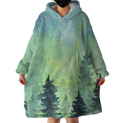 Image of Starry Night SWLF2421 Hoodie Wearable Blanket