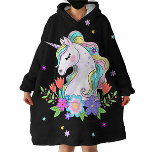 Magical Unicorn SWLF2023 Hoodie Wearable Blanket