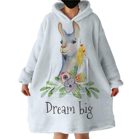 Image of Dream Big SWLF1171 Hoodie Wearable Blanket