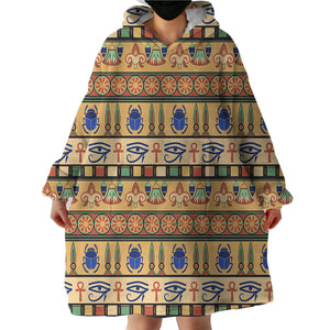 Pyramid Wallpaper SWLF3024 Hoodie Wearable Blanket