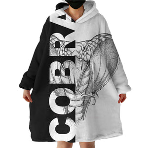 C.O.B.R.A SWLF0836 Hoodie Wearable Blanket