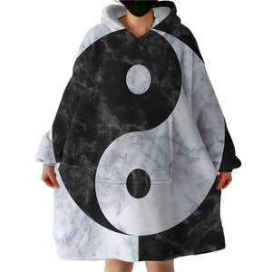 Yin Yang SWLF2467 Hoodie Wearable Blanket