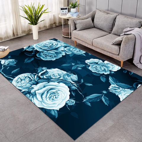 Image of Icy Roses SW0503 Rug