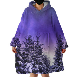 Purple Sky SWLF1741 Hoodie Wearable Blanket