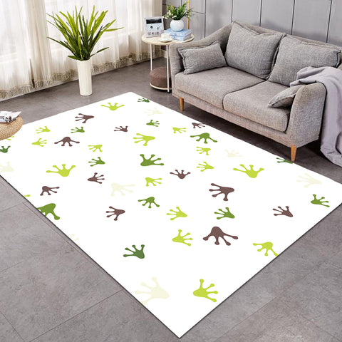 Image of Frog Footprints SW0664 Rug