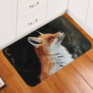 Close-Up Fox Door Mat