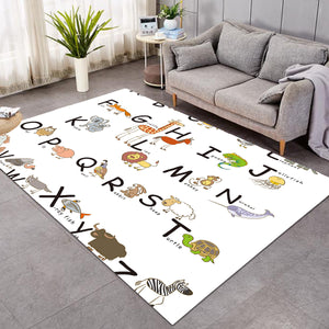 Kid Animal Alphabet SW0498 Rug