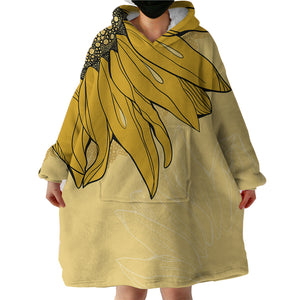 Sunflower SWLF2775 Hoodie Wearable Blanket