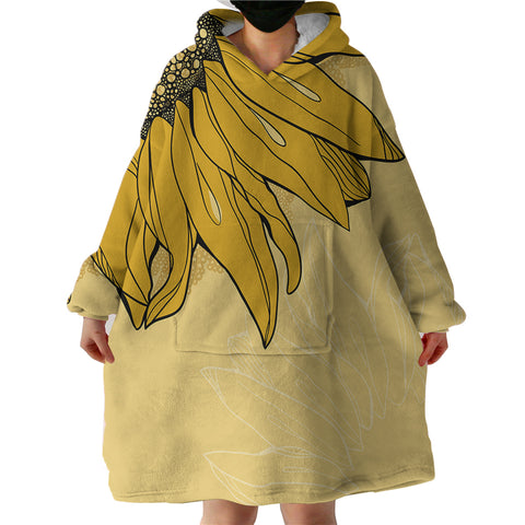 Image of Sunflower SWLF2775 Hoodie Wearable Blanket