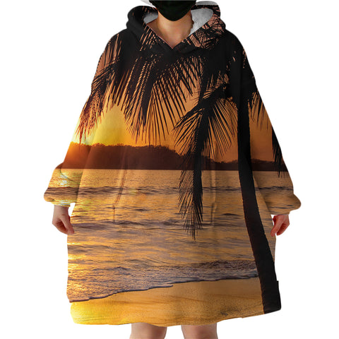 Image of Sunset SWLF1291 Hoodie Wearable Blanket