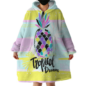Tropical Dream SWLF2493 Hoodie Wearable Blanket