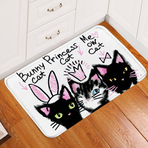 Cat Sisters Door Mat