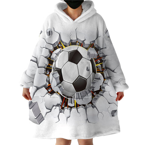 Image of Wrecking Football SWLF0824 Hoodie Wearable Blanket
