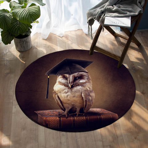 Image of Prof Owl SW1545 Round Rug