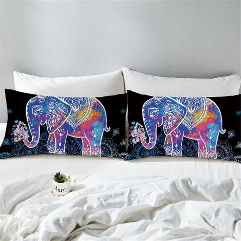 Image of Pixie Hindi Elephant Pillowcase