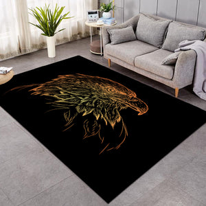 Eagle Raw Crow Black SW0833 Rug