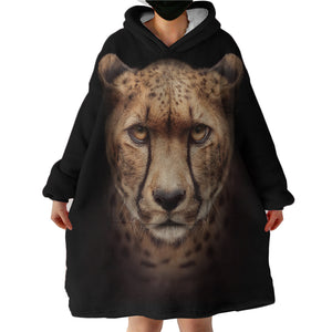 Leopard SWLF2506 Hoodie Wearable Blanket