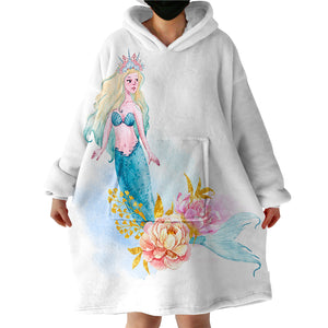 Mermaid SWLF0869 Hoodie Wearable Blanket