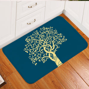 Twisted Tree Branches Door Mat