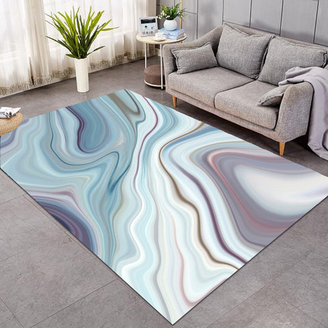 Image of Glittered Pearly Stream SW0002 Rug