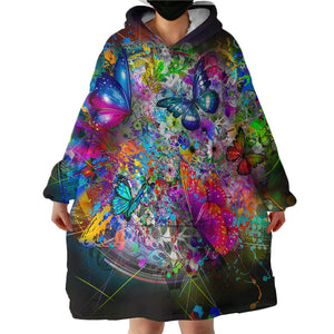 Trippy Vision SWLF1646 Hoodie Wearable Blanket