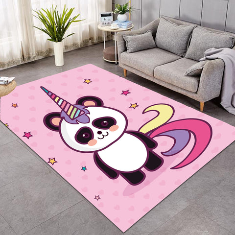 Image of Magical Panda Pink SW0040 Rug