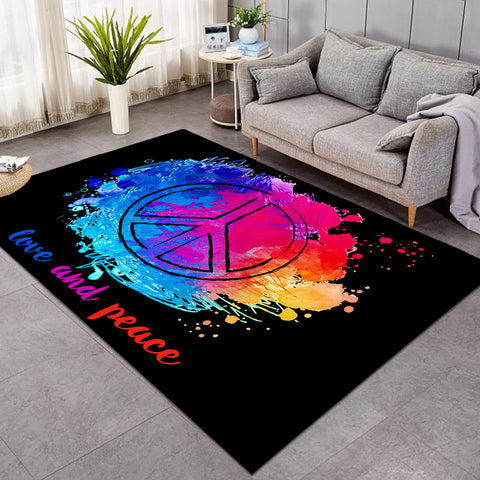 Image of Love & Peace Colors SW1636 Rug