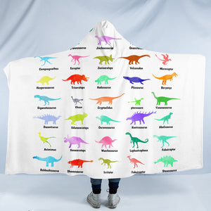 Dino Collection SW1114 Hooded Blanket