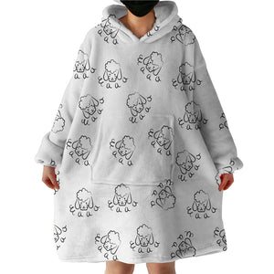 Sheep SWLF2015 Hoodie Wearable Blanket