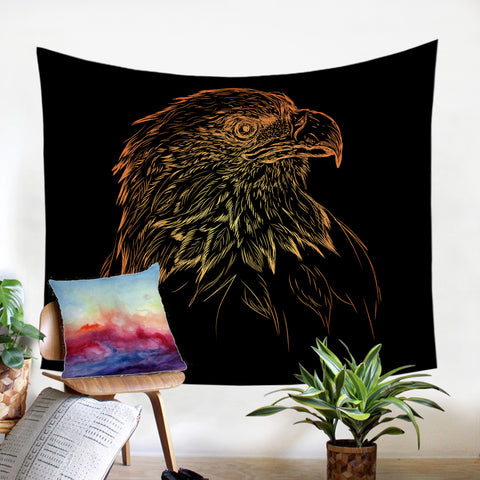 Image of Hawk SW0833 Tapestry