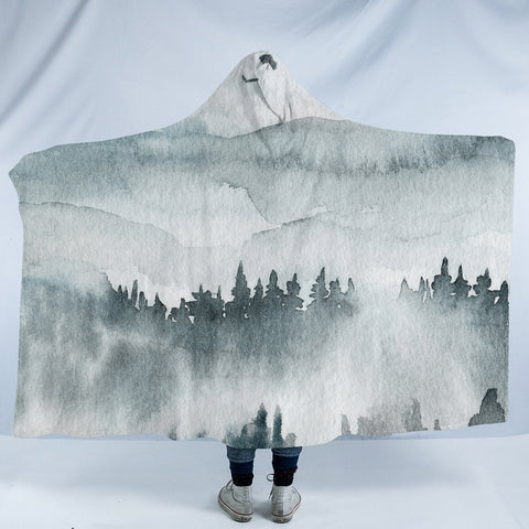Image of Misty Valley SW0848 Hooded Blanket