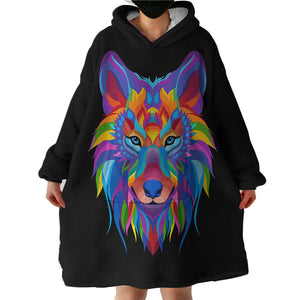 Wolf SWLF2086 Hoodie Wearable Blanket