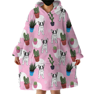 Idle Pug SWLF0513 Hoodie Wearable Blanket