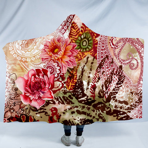 Image of Flowery SW1163 Hooded Blanket