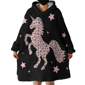 Unicorn SWLF1201 Hoodie Wearable Blanket