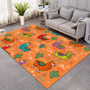 Alpacas Dessert Theme SW0512 Rug