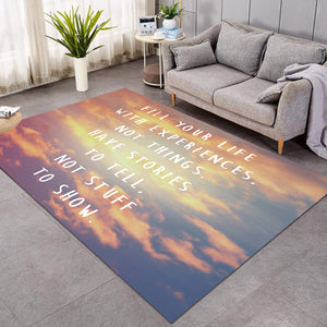 Life Quote SW0077 Rug